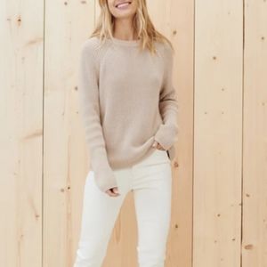 Cotton fisherman sweater